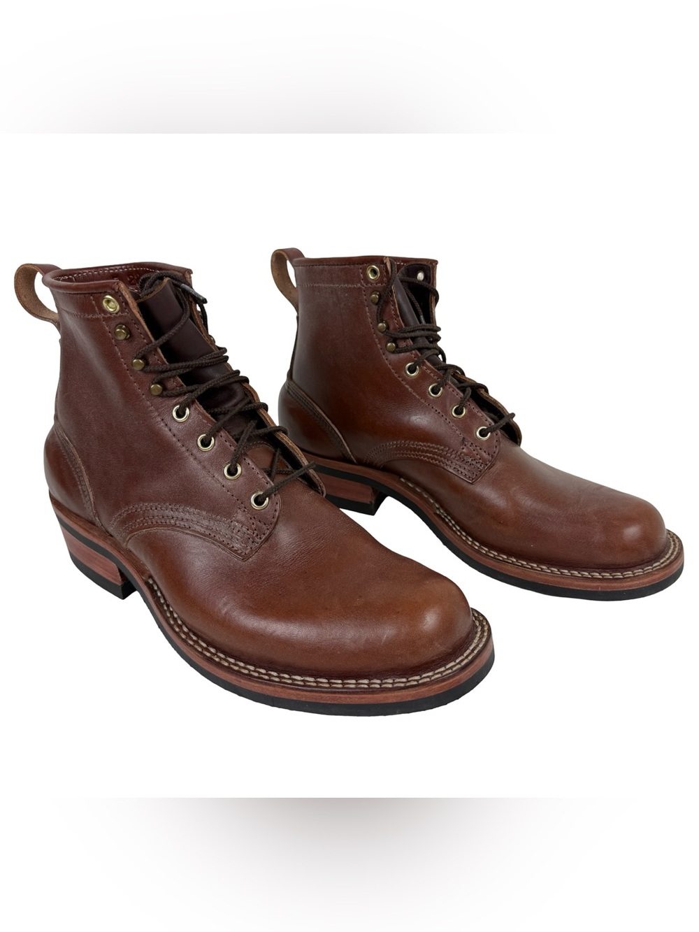 Nick's Handmade Boots | Brown Leather 11.5 D Excellent
